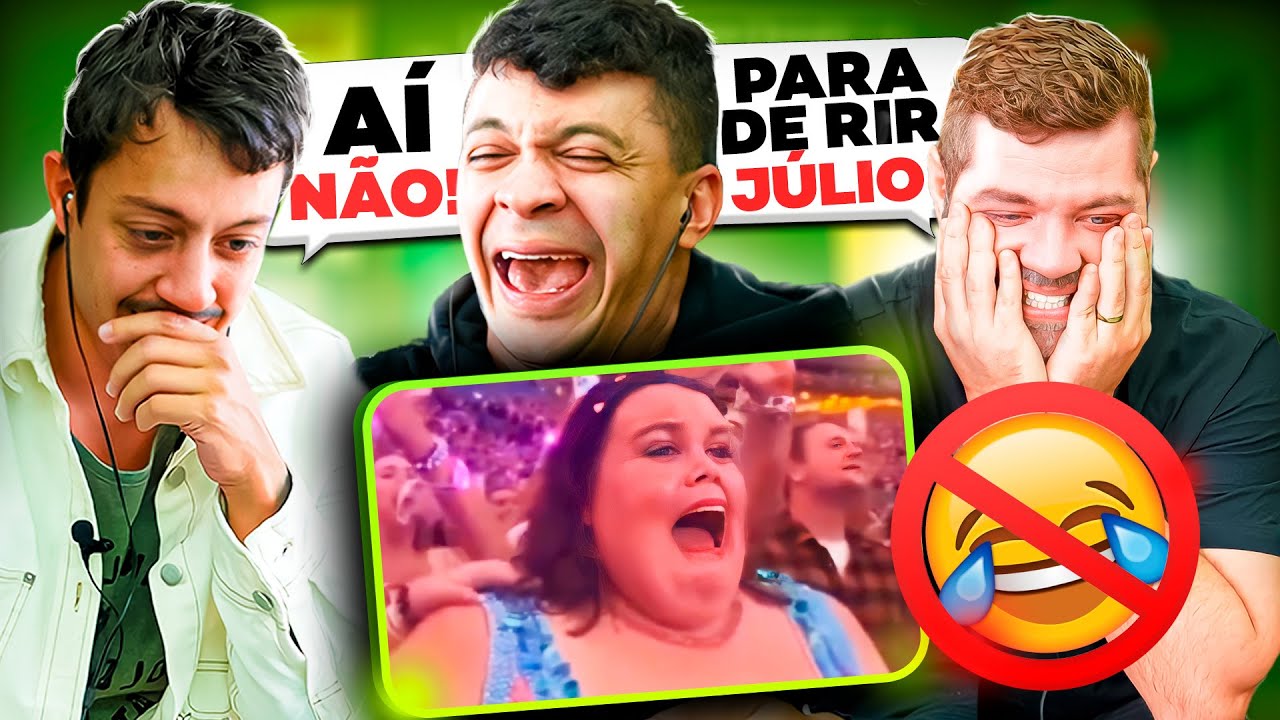 TENTE NÃO RIR DOS HUMORISTAS! sem censura! 😂 (ft. Renato Albani & Victor Sarro)