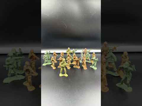 Plastic Army Men 19 PCS Barry's The Mud Devil's Green Nation | eBay