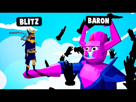 TABS Multiplayer - Can Blitz Stop My DARK GALACTUS? - Totally Accurate Battle Simulator