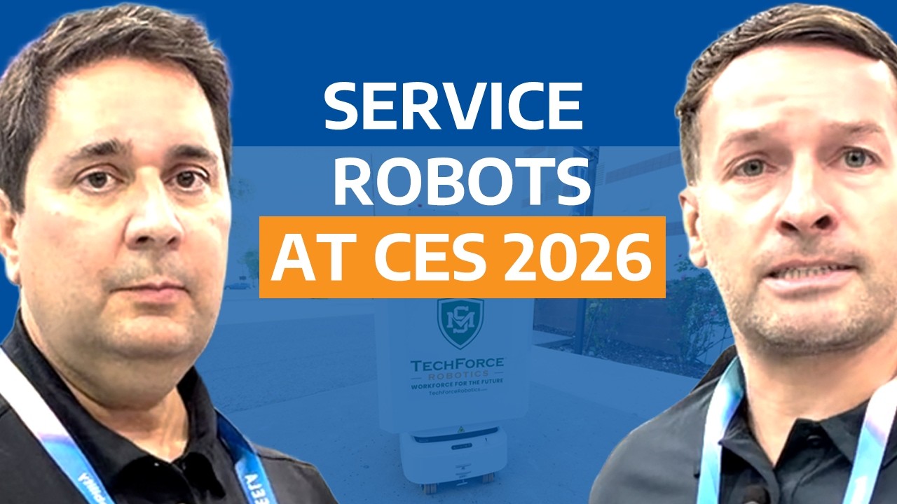 TechForce Robotics Interview at CES 2026 – Service Robots Transforming Hospitality & Healthcare