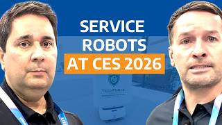 TechForce Robotics Interview at CES 2026 – Service Robots Transforming Hospitality & Healthcare