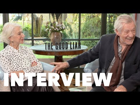 THE GOOD LIAR Fun Interview: Helen Mirren & Ian McKellen On Dating and Tips for Struggling Actors
