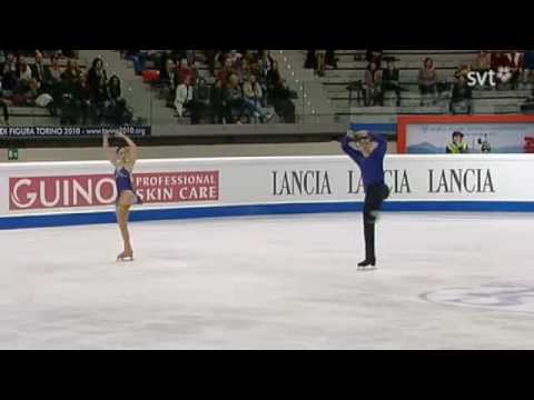 2010 World Championships Pairs SP Stefania BERTON / Ondrej HOTAREK