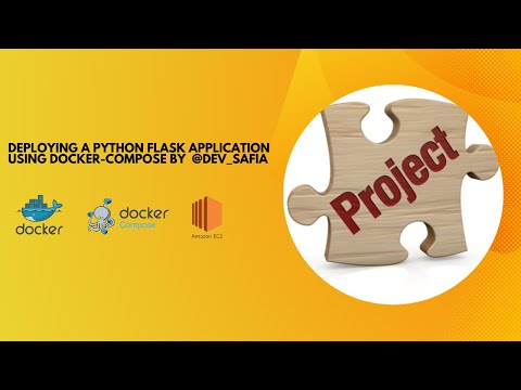 Deploying A Python Flask Application Using Docker Compose By Dev_safia Projects Devops Docker