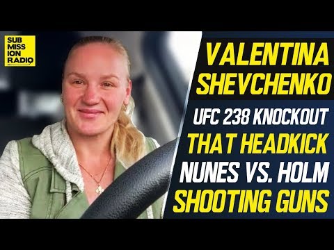 Valentina Shevchenko: Presidential Staff "Were Crying" After Headkick KO Over Jessica Eye at UFC 238