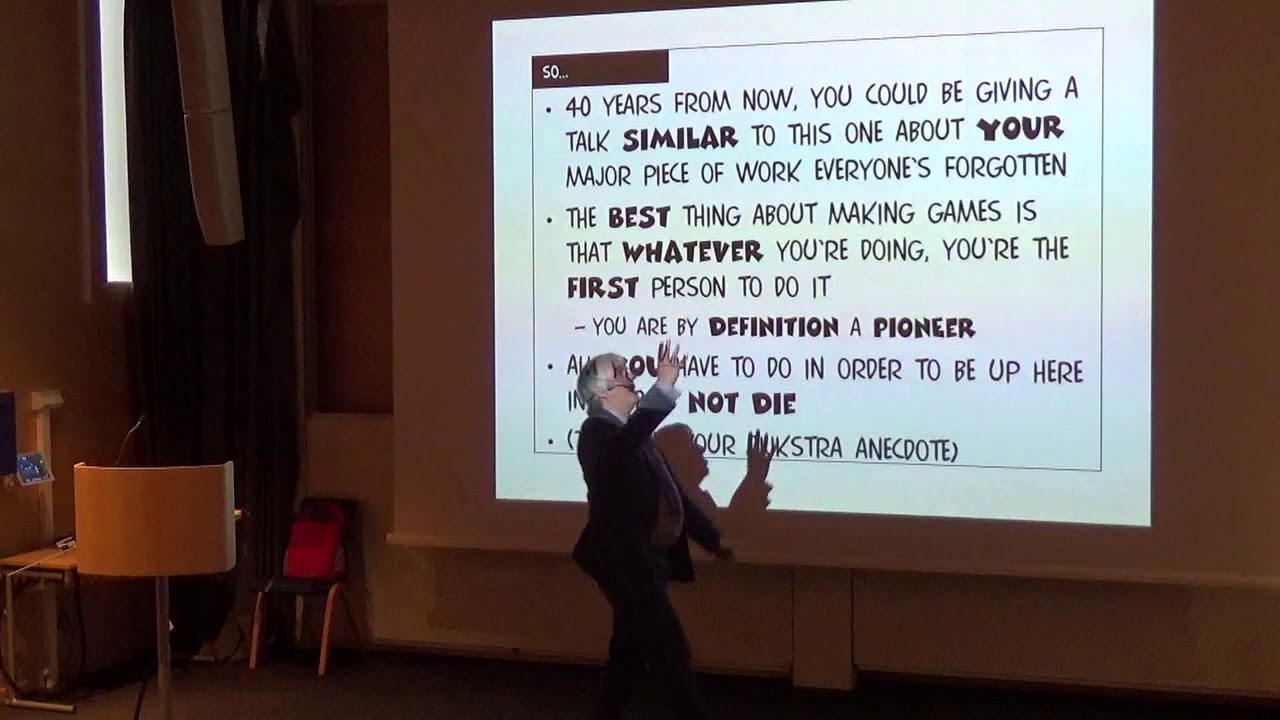 Prof. Richard Bartle - You 40 years from now