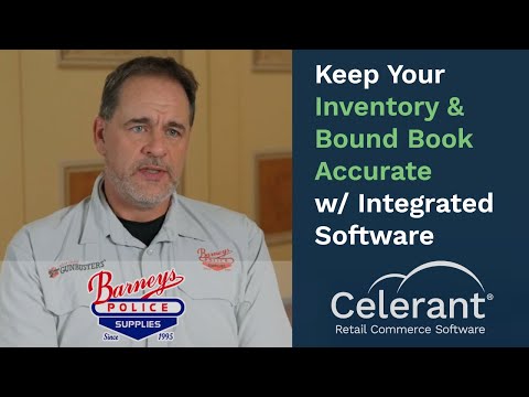 Maintaining accurate firearms inventory & bound book