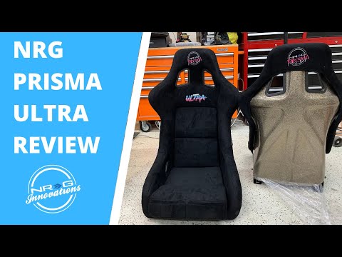 NEW! NRG Prisma FRP-302BK-ULTRA Seat Review