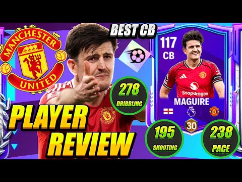 MAGUIRE IS ACTUALLY A BEAST?! 😱 112 Festive Fixtures Maguire Review in FC Mobile 26 — META CB VALUE!
