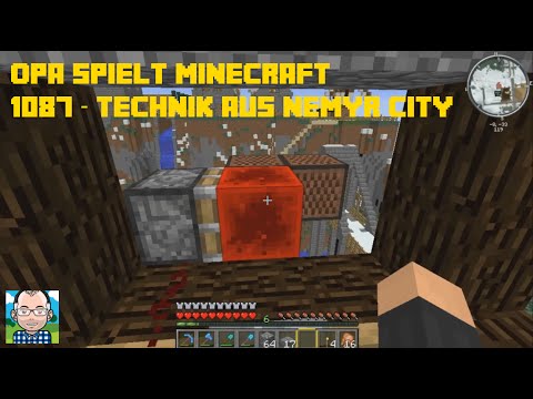 Opa spielt Minecraft 1087 – Technik aus Nemýr City