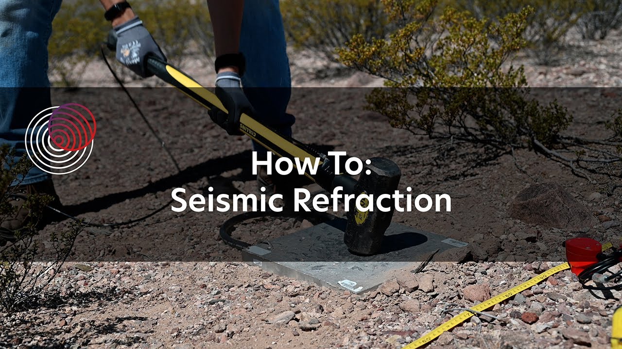 How to: Seismic refraction field setup