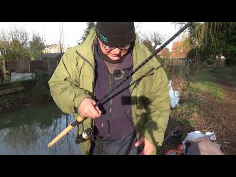 EASY FISHING. Stick Float on a Small River