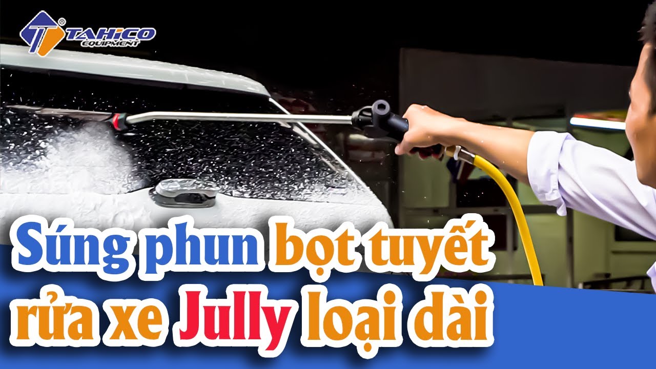 Súng phun bọt tuyết Jully dài 15