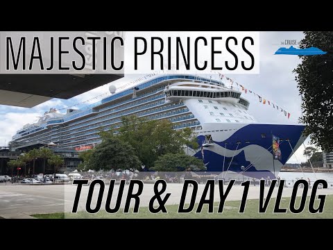 Thumbnail for Majestic Princess Ship Tour and Day 1 Vlog - 5 Night Tasmania Cruise