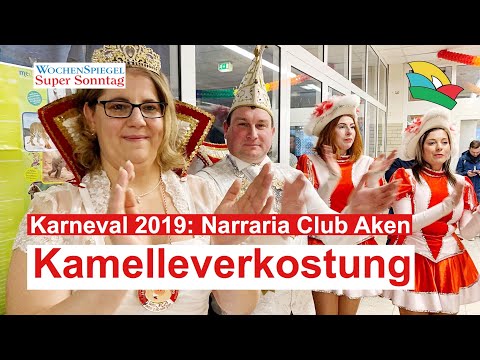 Karneval 2019: Kamelleverkostung des Narraria Club Aken