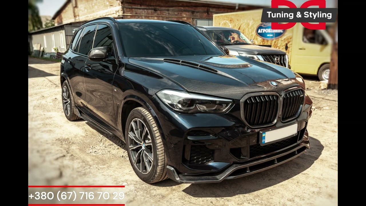 Карбоновый капот V1 (G06/F96) Video 2