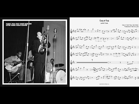 Transcription: Lester Young - Jive at Five