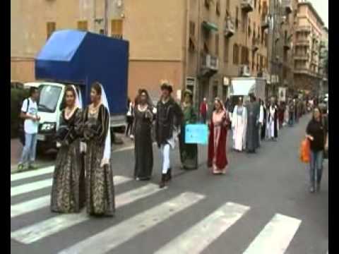 Corteo Storico Festa Notte Bianca Genova Certosa 20/9/2014