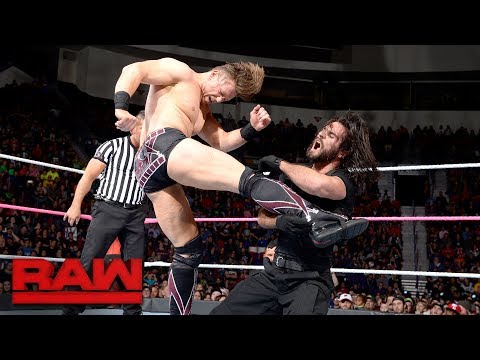 Seth Rollins, Dean Ambrose & AJ Styles vs. The Miz, Sheamus & Cesaro: Raw, Oct. 23, 2017