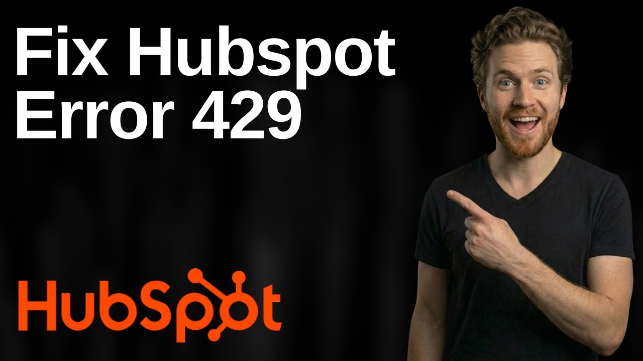 Fix Hubspot Error 429 (2026 Easy Guide)