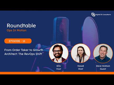 From Order Taker to Growth Architect: The RevOps Shift with Dave Watson