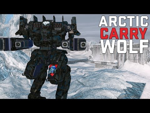 Arctic 'Carry' Wolf 1,200 DMG!
