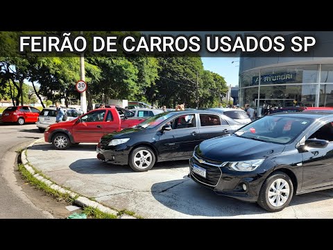 FEIRÃO DE CARROS USADOS EM SÃO PAULO CAPITAL/ DOMINGO: 08/03/2026.