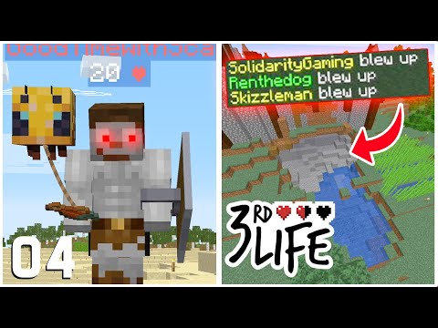 SO MANY DEATHS! - Minecraft 3rd Life SMP - Ep.4