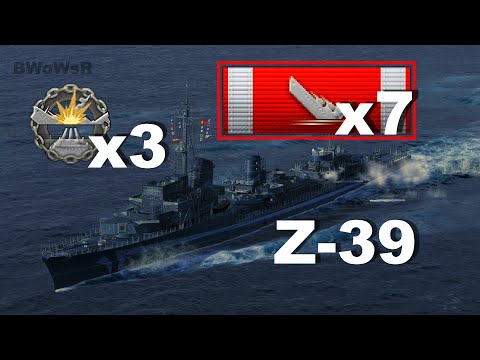 Z-39 - Deadly German DD -  World of Warships