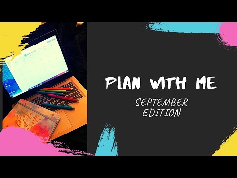 Plan With Me: September 2020