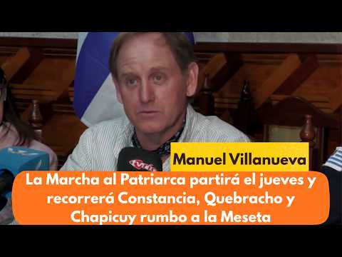 La Marcha al Patriarca partirá el jueves y recorrerá Constancia, Quebracho y Chapicuy