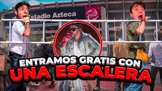 Me COLÉ Al Concierto De BAD BUNNY Con Una ESCALERA