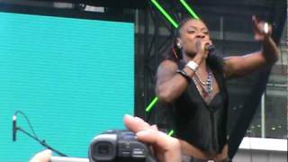 Jully Black - Seven Day Fool - Performing at Yonge-Dundas Square, Toronto, ON - 06/11/10