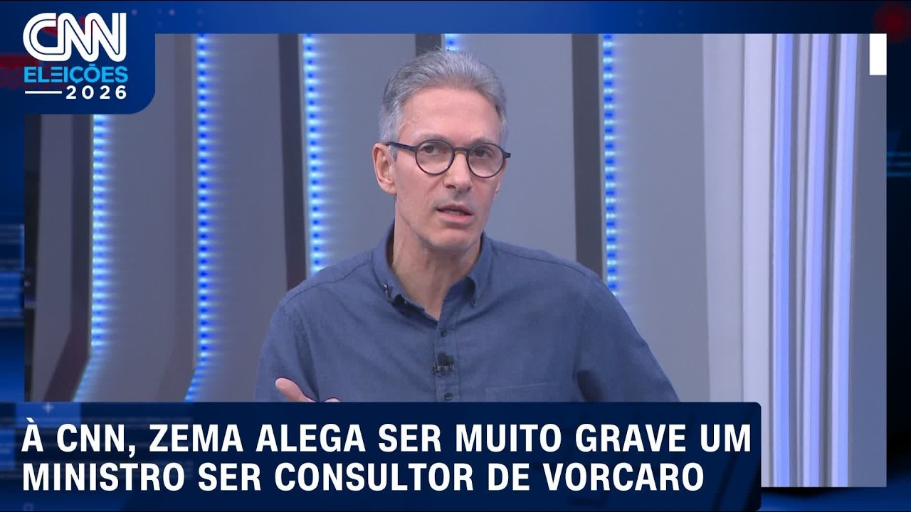 “É muito grave ministro ser consultor jurídico de Vorcaro”, diz Zema à CNN | CNN Eleições