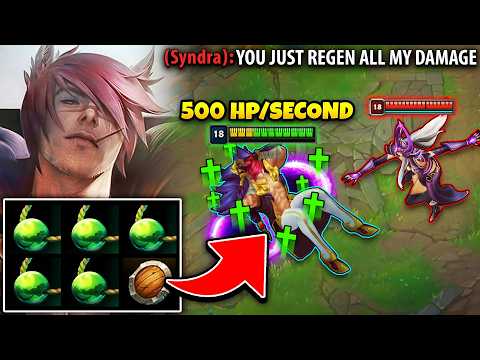 Sett but I'm full build in only 5 minutes... (500 HP REGEN PER SECOND WTF?)