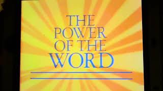 PBS The Power of the Word 1989 Funding Credits