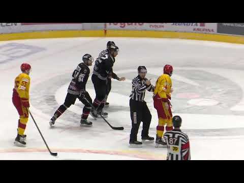 48.kolo bitka Michal Kabáč vs. Justin Lemcke (HC 05 Banská Bystrica - Dukla Trenčín)