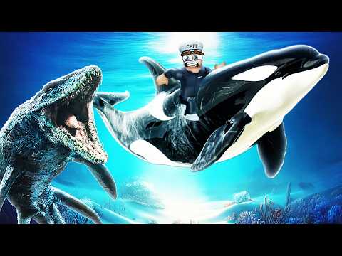 DINOSAUR LIFE of an ORCA WHALE in ROBLOX