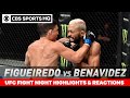 UFC Fight Night Highlights: Figueiredo dominates Benavidez to win flyweight title | CBS Sports HQ