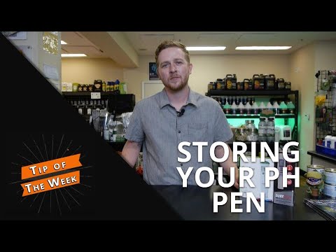 Tip of the Week - PH pen Storage