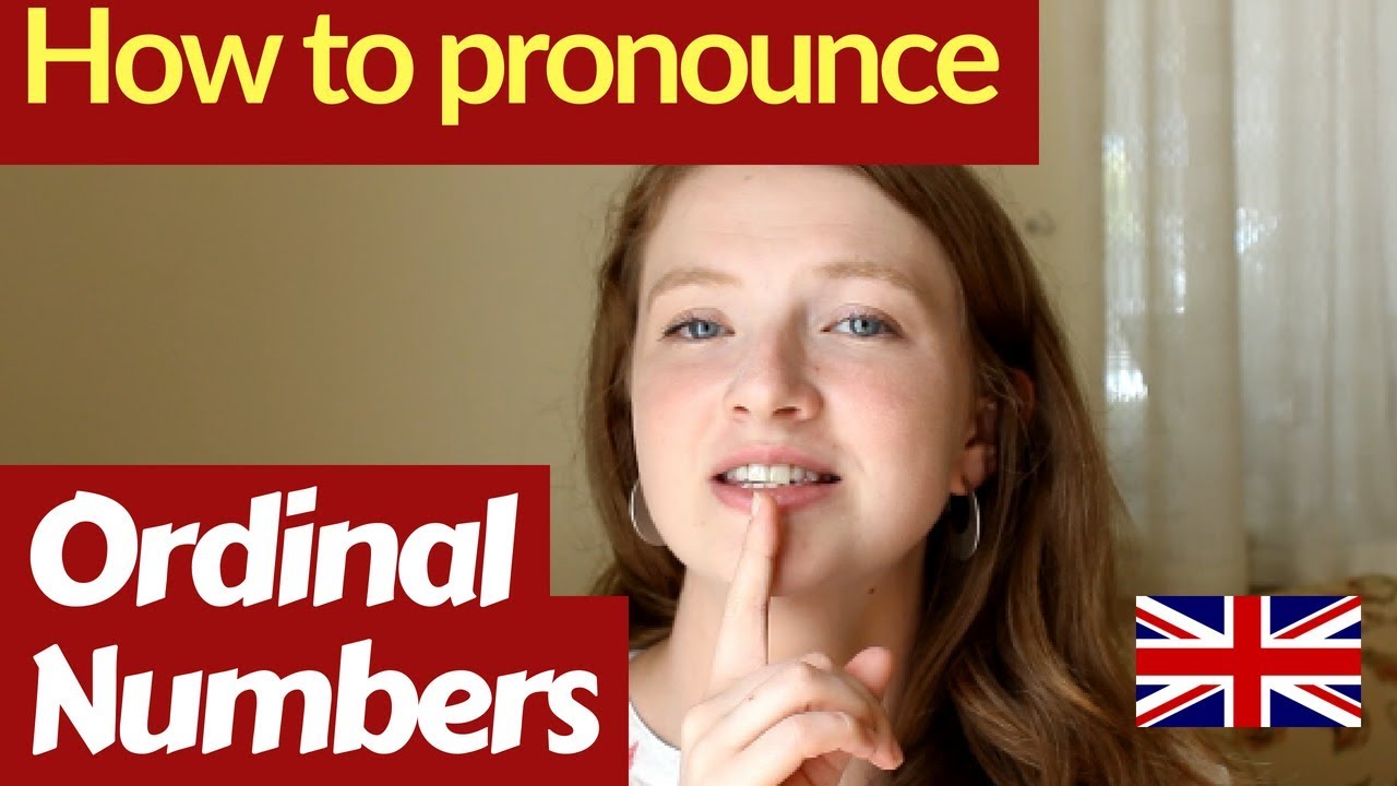 ORDINAL NUMBERS in ENGLISH