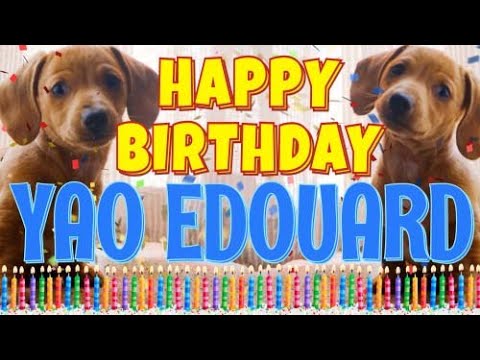 Happy Birthday Yao Edouard! ( Funny Talking Dogs ) What Is Free On My Birthday