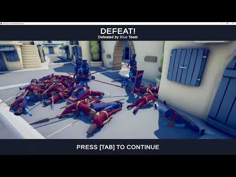 BASIC FORMATION vs Squire | Gameplay | Totally Accurate Battle Simulator