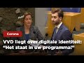Freek Jansen (FVD) vs VVD'er: ''Jullie bereiden een 'digital ID' voor!''