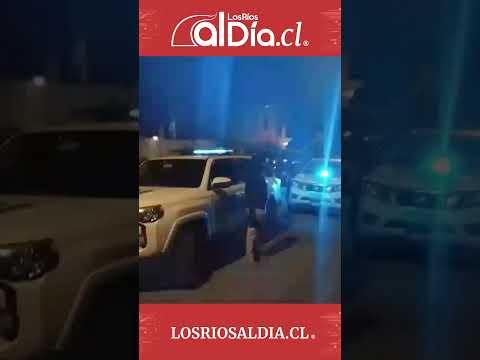 Registro de operativo PDI antidrogas en La Unión con equipos tácticos de Valdivia y Temuco