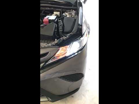 Toyota Camry 2019 Headlight Adjustment