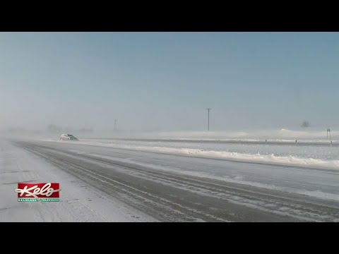 Blizzard Winds Makes For Tough Driving Conditions Across The Midwest