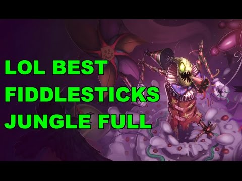 LOL best fiddlesticks jungle | how to fiddlesticks | Replay fiddlesticks full game | challenger