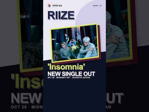 RIIZE Release 'Insomnia' with Vocal Focus | K-pop News #riize