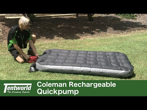 Coleman Quickpump Rechargeable (12V & 240V) - Use Your Pump Anywhere